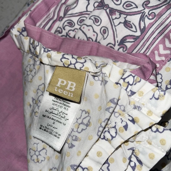 Pottery Barn Teen Metallic Muse fitted and flat sheet - SOLD ON MERCARI - Picture 3 of 7